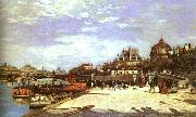 The Pont des Arts the Institut de France renoir